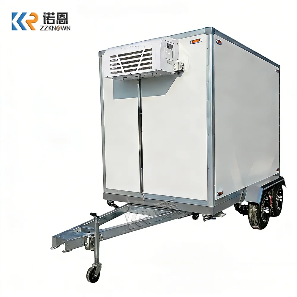 Industrial Cold Storage Truck Refrigerated Mobile Cooling Equipment Trailer Reefer Trailer for Cold Chain Logistics
