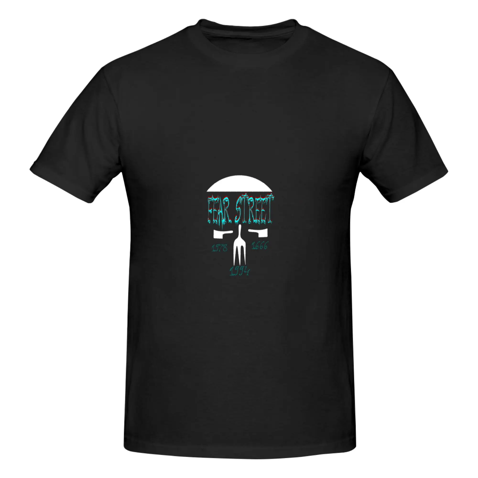Camiseta divertida con estampado de Fear Street para hombre, camiseta unisex Harajuku