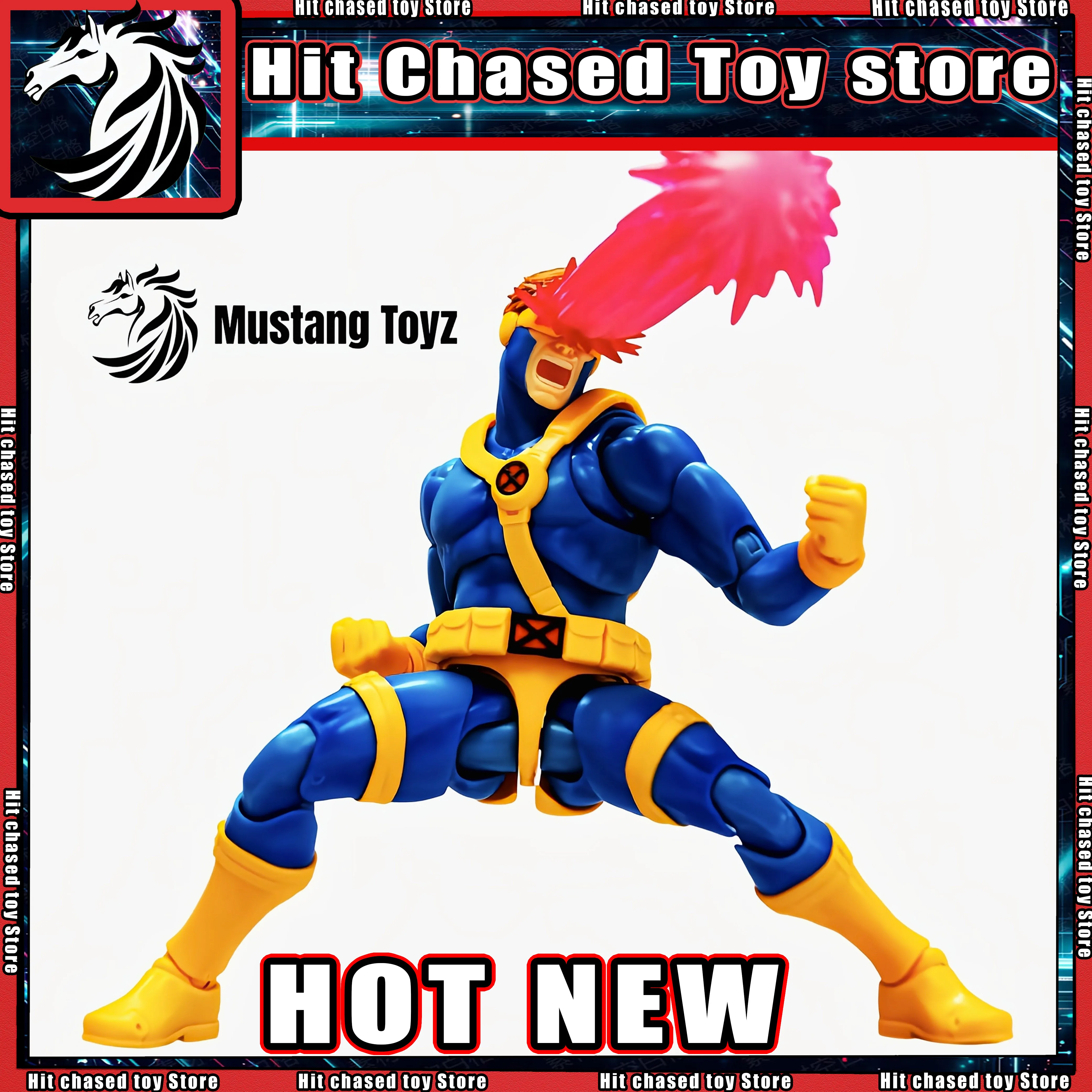 

Hot Mustang Toyz Anime Action Figures MT01 Cyclops Scott Summers X-Men Action Figures Collectible Action Figure Toys