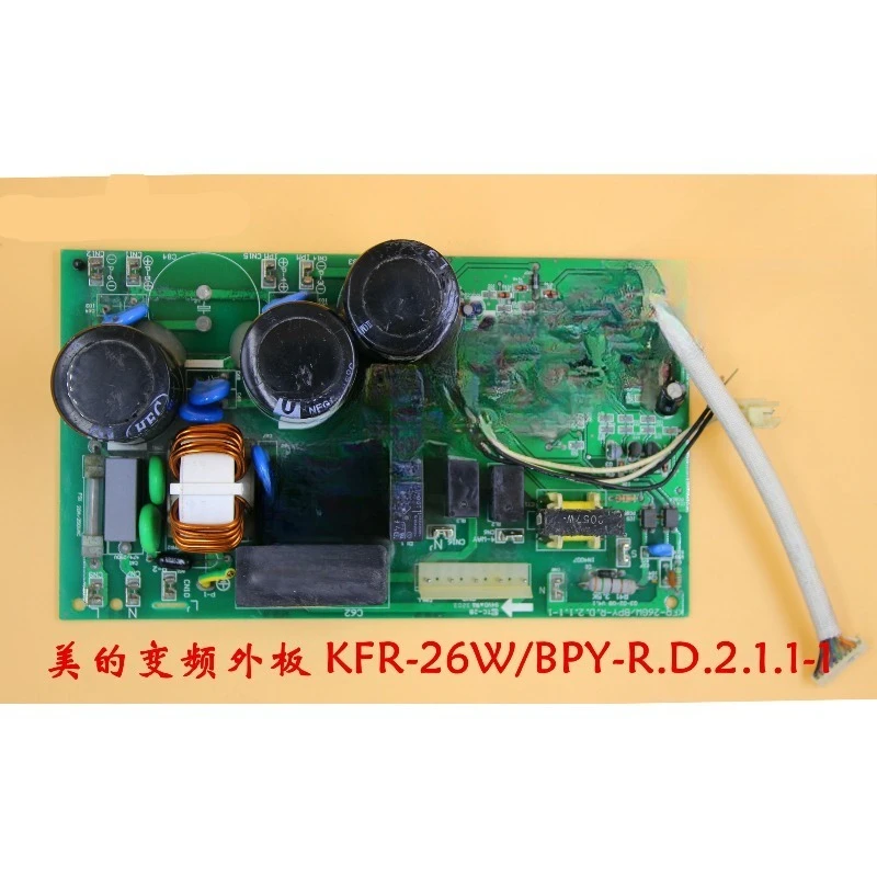 les-pieces-conviennent-au-climatiseur-a-onduleur-midea-carte-d'ordinateur-externe-kfr-26gw-bpy-r-carte-principale-kfr-35w-bpy-120