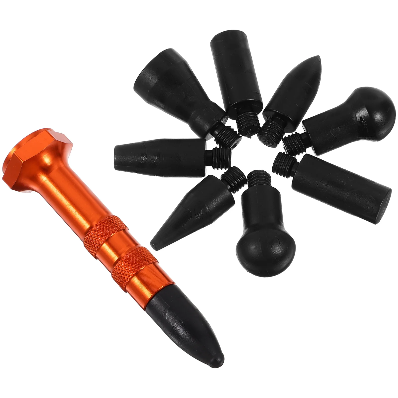 

1Set Paintless Dent Repair Kit Tap Down Pen Dent Removal Tool Replacement Heads Tips DIY Automotive Tools Tap Down Pen