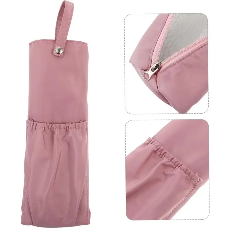 1pc saco de armazenamento portátil resistente a altas temperaturas saco de armazenamento com zíper de isolamento térmico para viagens