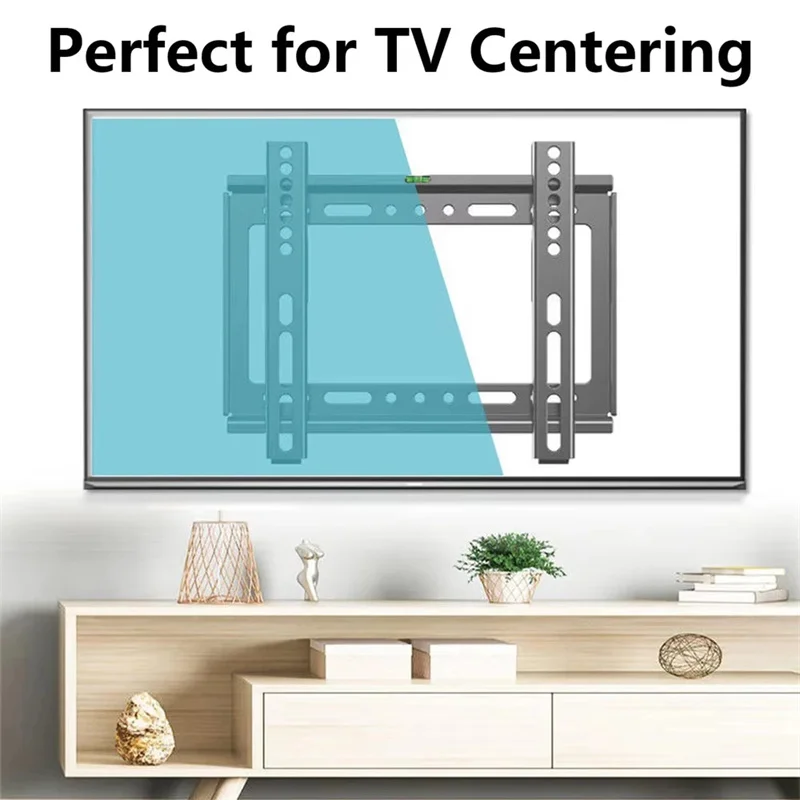 Tv Wall Mount Bracket Universal Flat Screen Tvs Monitors Universal Tv Monitor Mount Max Vesa Low Profile Fixed for 14-32 Inch