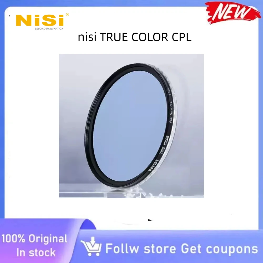 NiSi True Color CPL Circular Polarizer – Pure Vibrant Colors, HD Glass