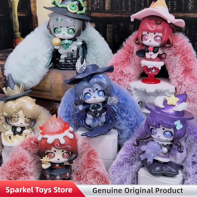 

Новая серия плюшевых фигурок-кроликов «Ведьмы» в закрытой упаковке, милые ароматизированные подвески-украшения, модные игрушки, подарок на день рождения для девочек