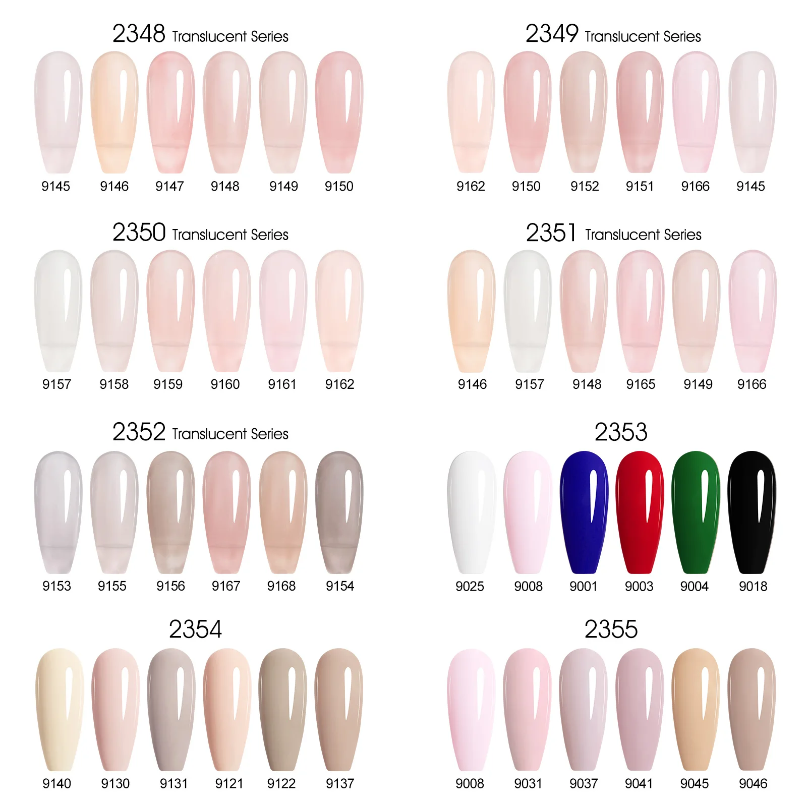 9ml CANNI TPO-FREI HEMA-FREI Sommer-Nagellack-Set 6 Stück Langanhaltender Hochpigmentierter Gel-Lack Abziehbarer UV-LED Multi-Farben-Set – Detail 16