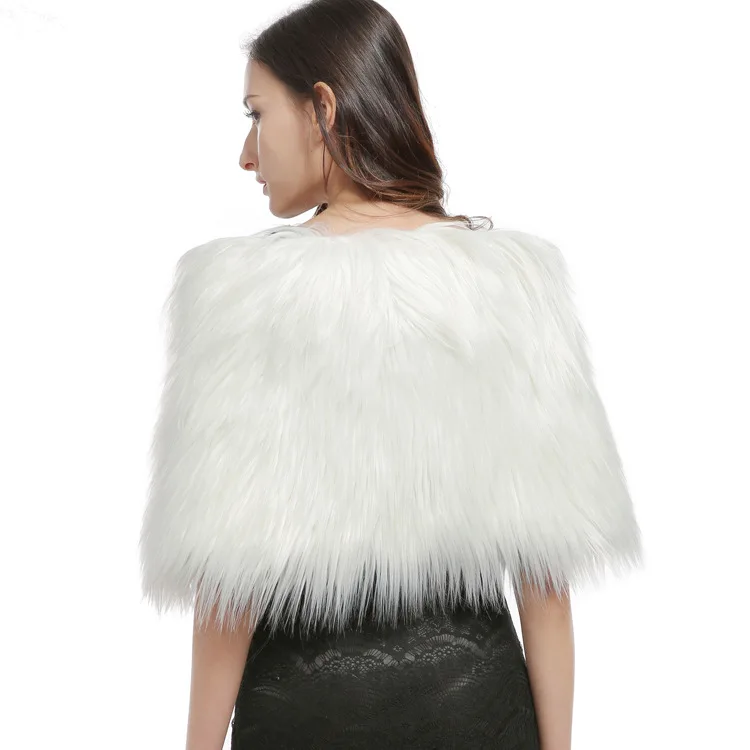 Fur shawl imitation fur cloak fur shawl