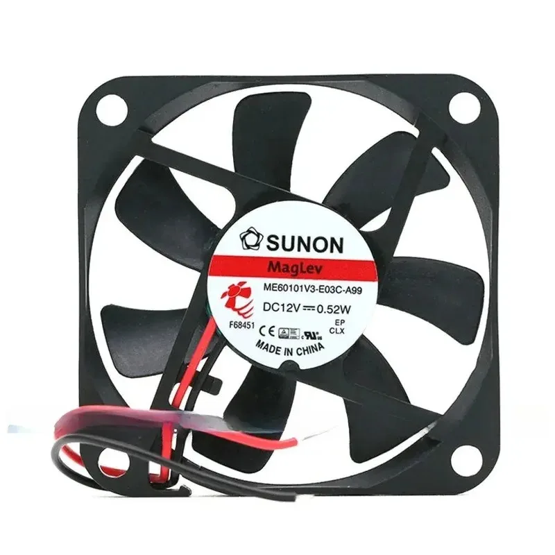 W Высокое качество для Sunon Jianzhun ME60101V3-E03C-A99 6010 12 В 0,52 Вт ультра-тихий ультратонкий охлаждающий вентилятор