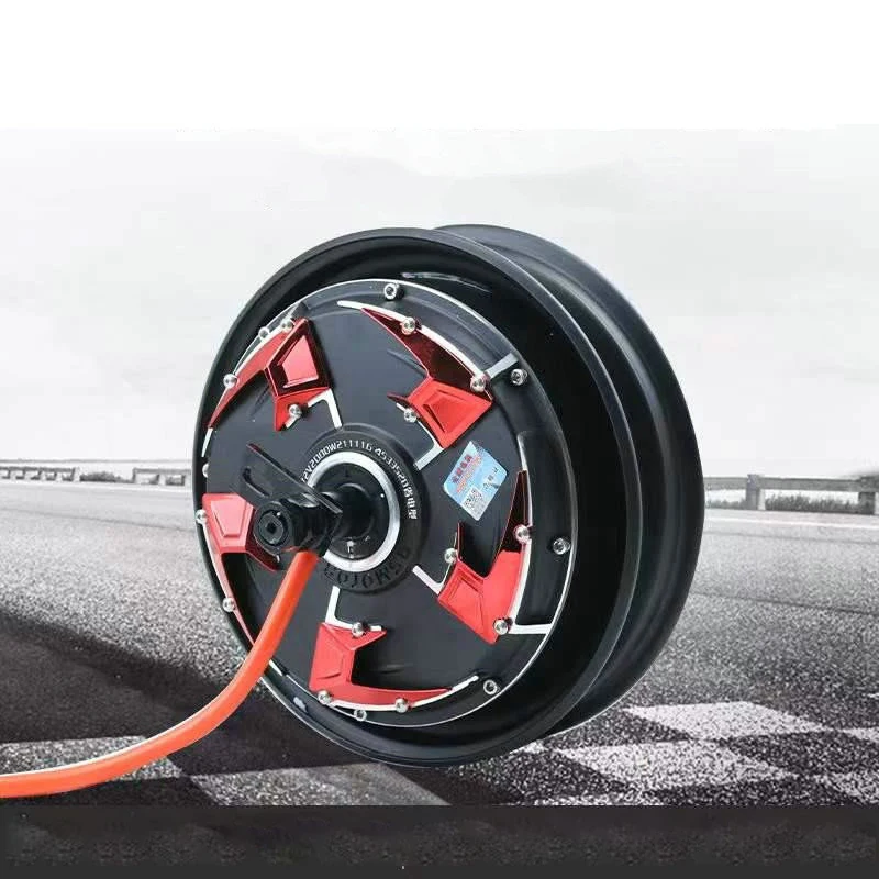 60v-96v 10 inch/12 inch 1200W/1500W/2000W/3000W universal electric wheel hub motor and controller,gift tires,modified BLDC motor