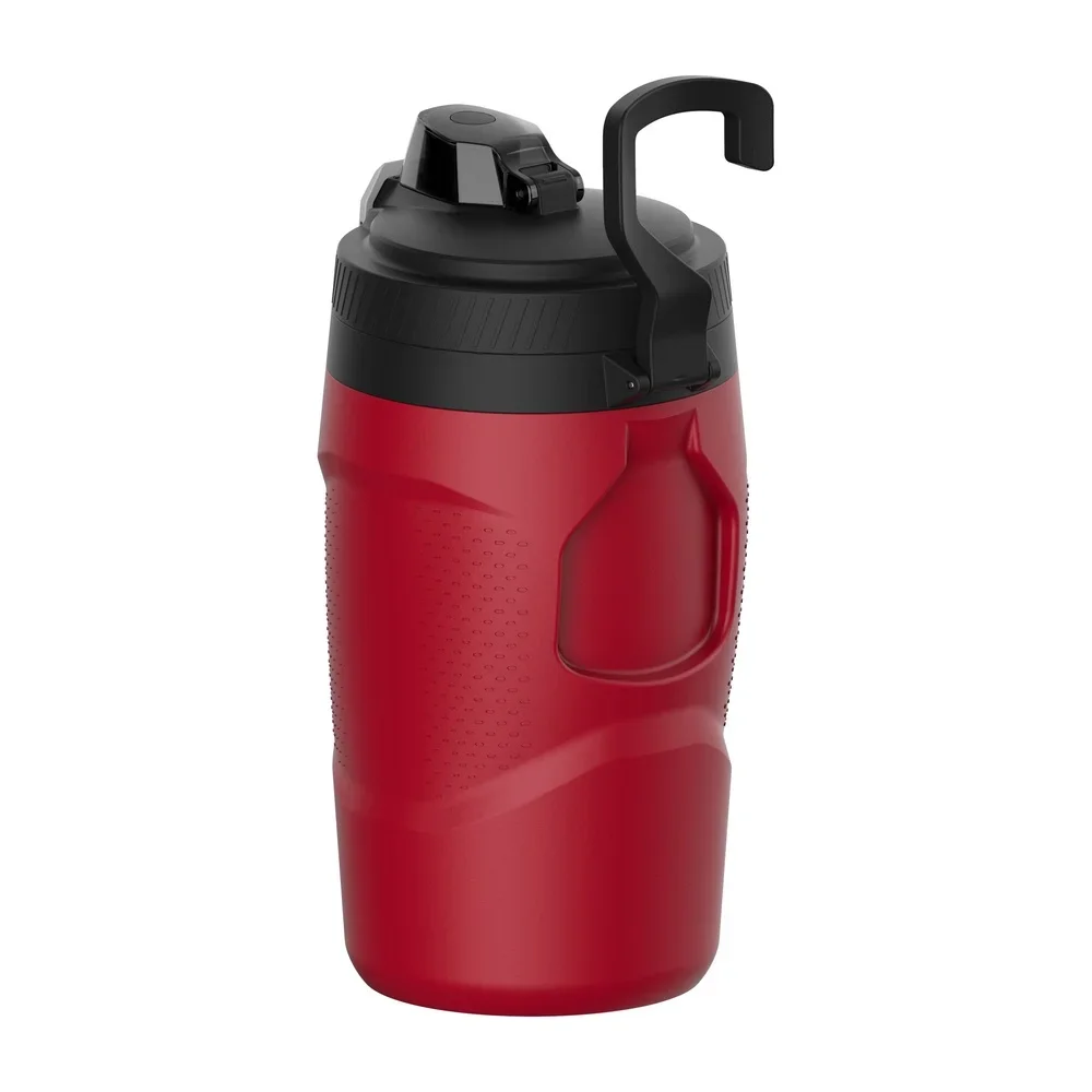 64oz Insulated Water Bottle Foam Jug Leak Proof Lid Carry Loop BPA Free Ideal Sports Outdoors Practice Activities