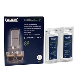 DELONGHI ECODECALK MINI 100ML DESCALER FOR COFFEE MACHINES Single pack and 2-pack