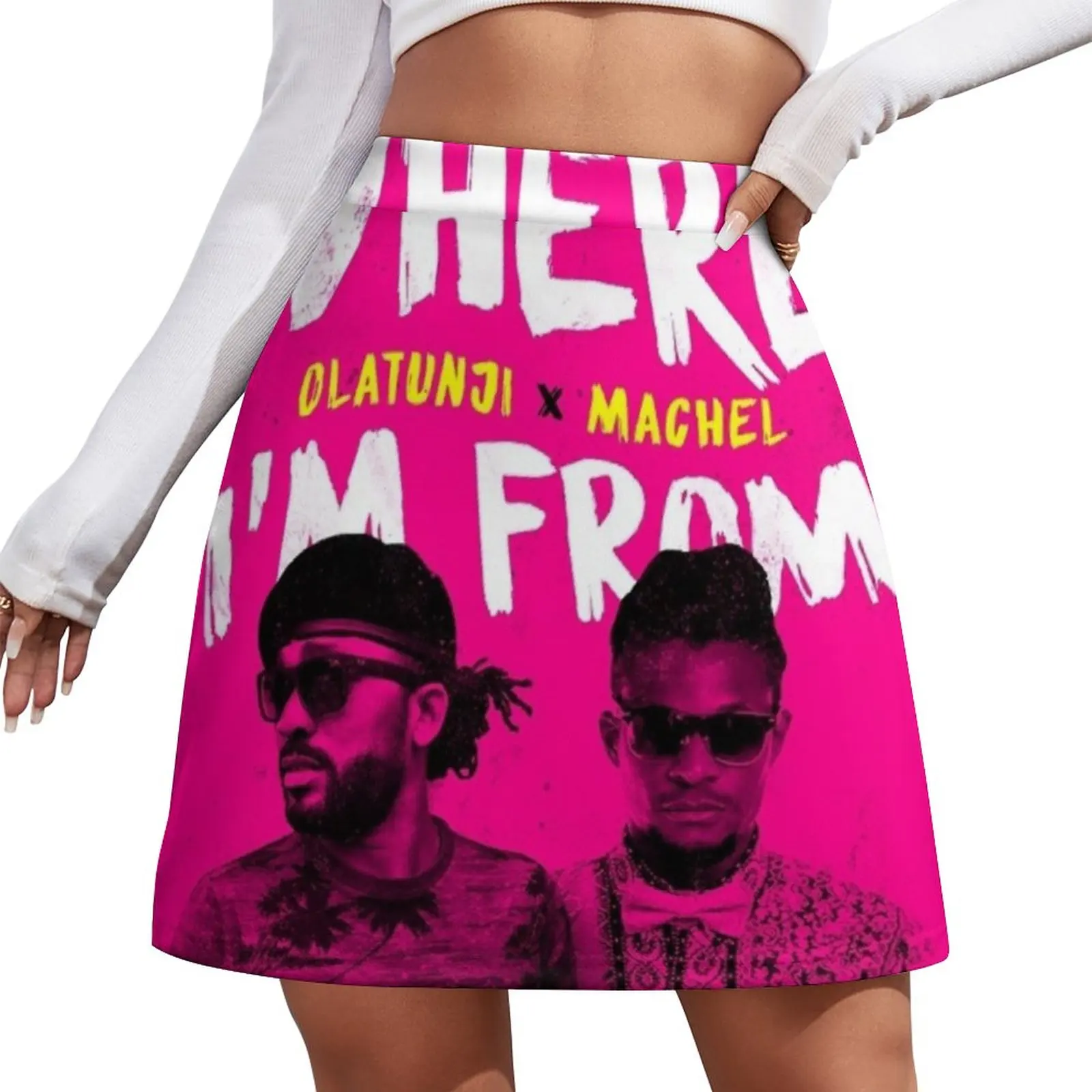 

Where Im from, Machel Montano ft Olatunji Mini Skirt clothing women summer 2023 Skirt pants short skirt