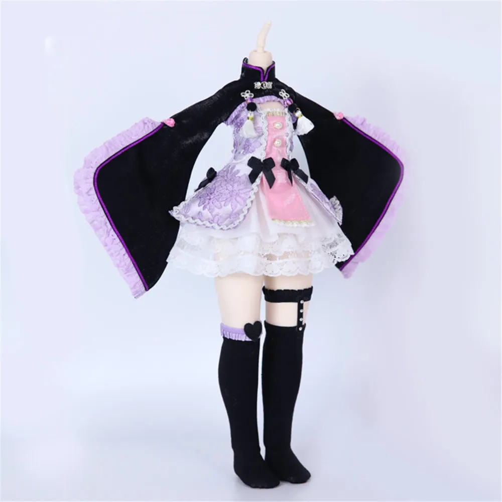 Outfits For 1/4 BJD Cute Clothes Anime Dress Carton Lala Ruru Egg ACGN SD Collection Toy