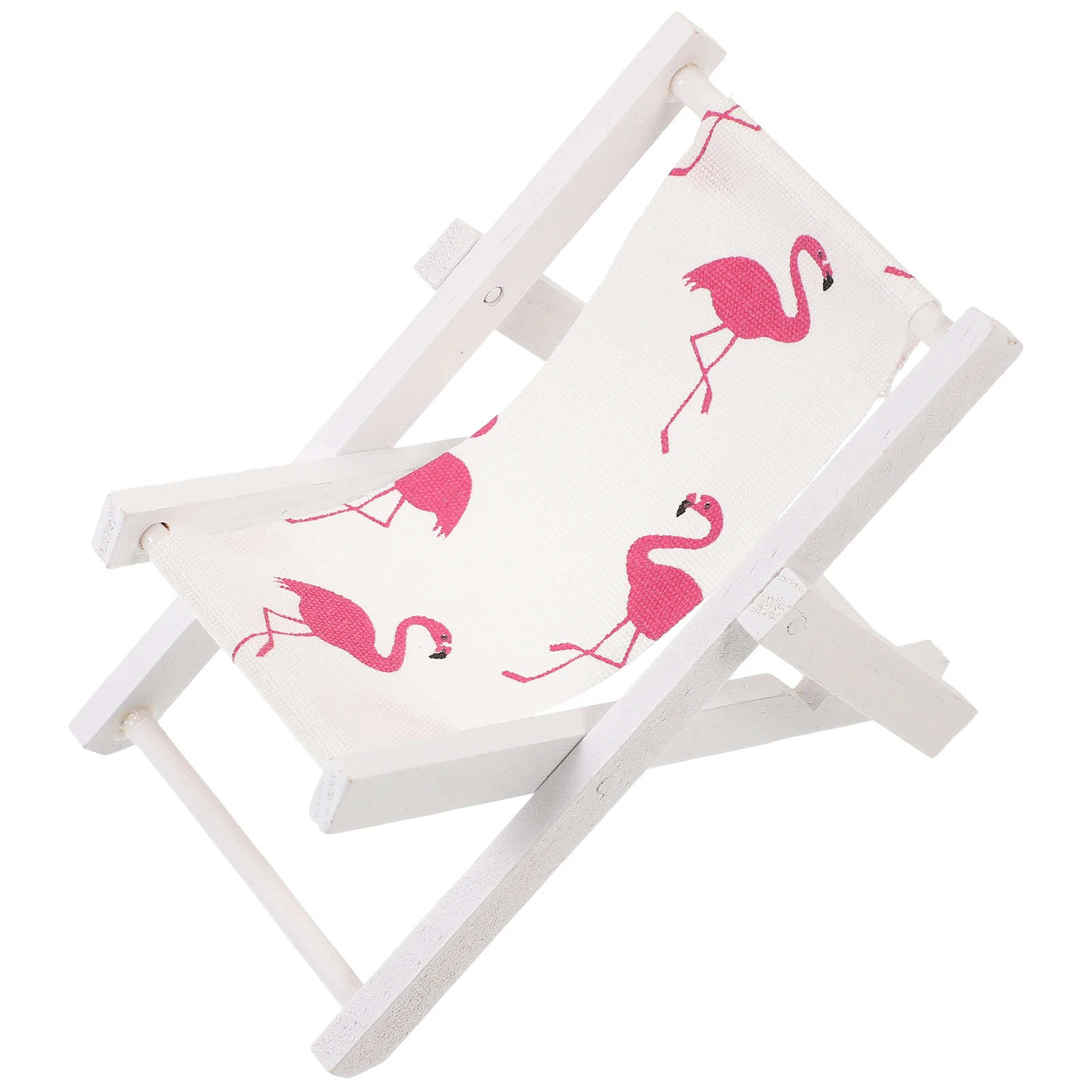 Decorazione Sedia da Spiaggia Stile Mediterraneo, Ornamento Artigianale in Legno per Casa, Ufficio, Studio, Decorazione d'Interni Romantica