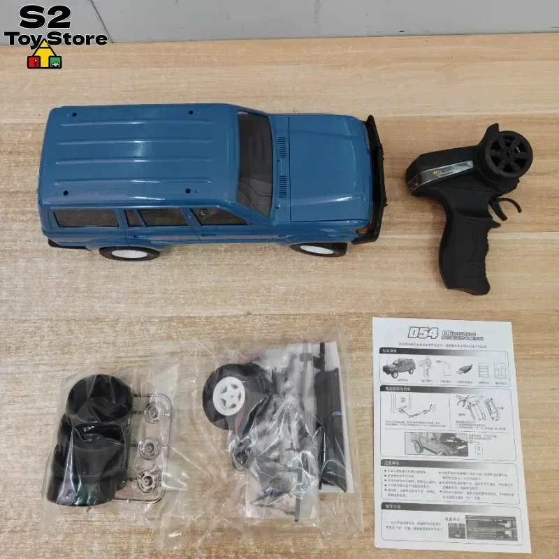 WPL D54 2.4G Remote Control Off Road Climbing Truck 1:16 4WD Full Proportional LC80 Land Cruiser Simulation Toy For Kids