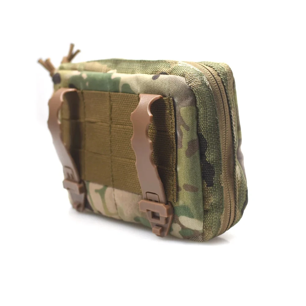 Imagem -05 - Molle Multi-function Tool Bags Outdoor Vest Pouch Chest Dump Storage Bolsa Admin Pouch