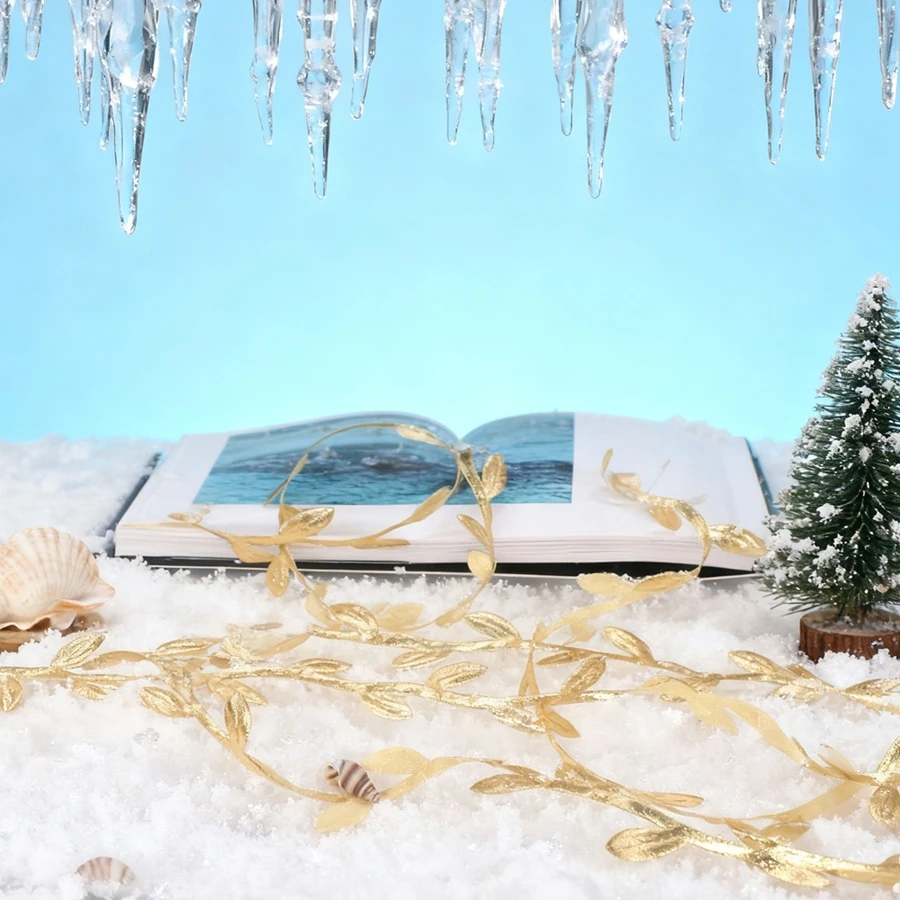 

50/100 Meter Artificial Leaves Fake Wreaths Artistic Plants Vine Hotsale Home Room Wedding Wreath Outdoor Garden Christmas Decor