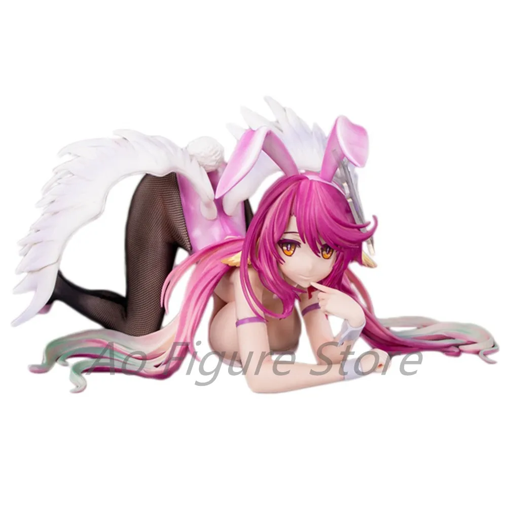 Anime Sexy Girl Figure Toys No Game No Life Flueqel Jibril Bunny Girl PVC Action Figure Toys Collection Model Doll Gift