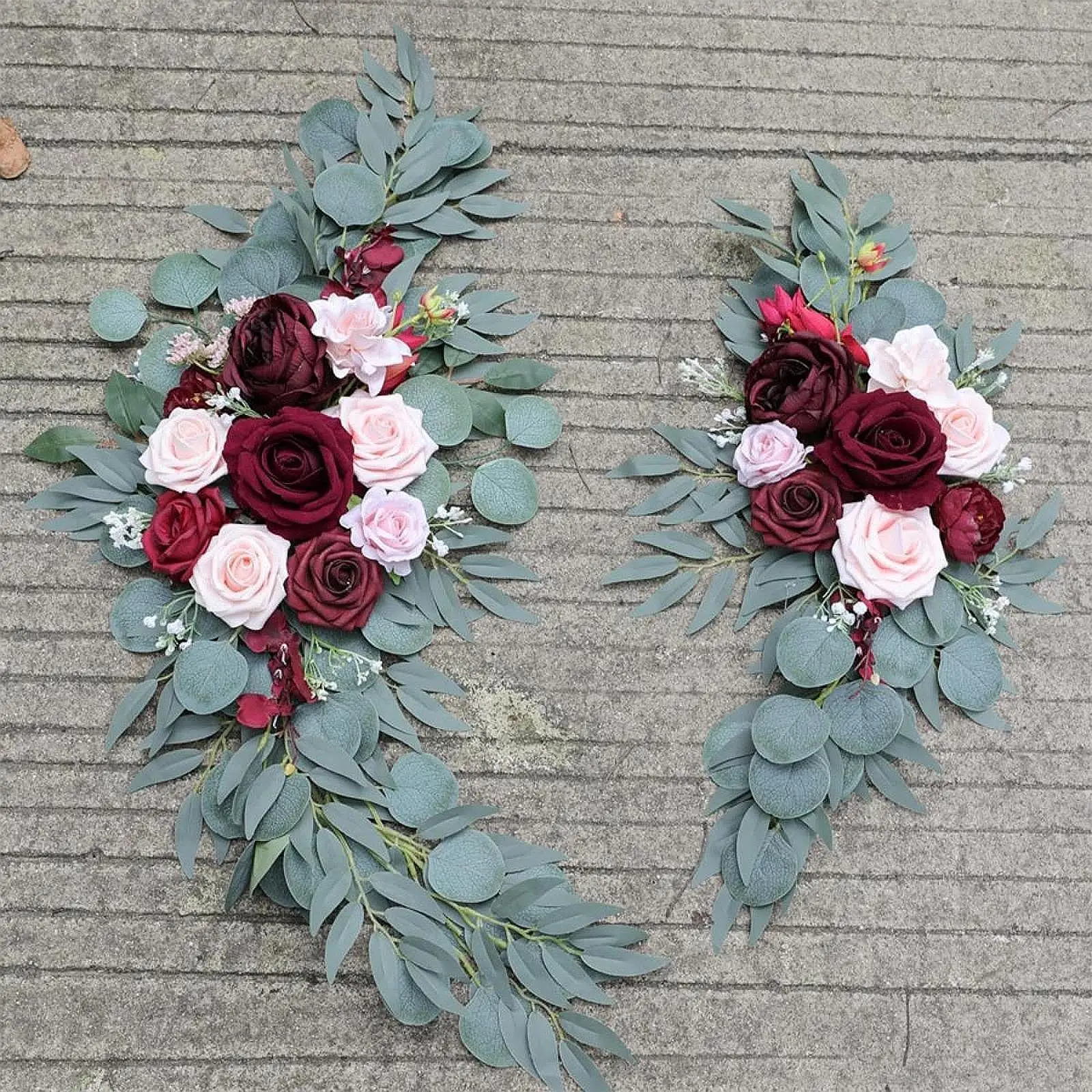 

2x Wedding Arch Flowers Decoration Versatile Centerpiece Rustic Decorative