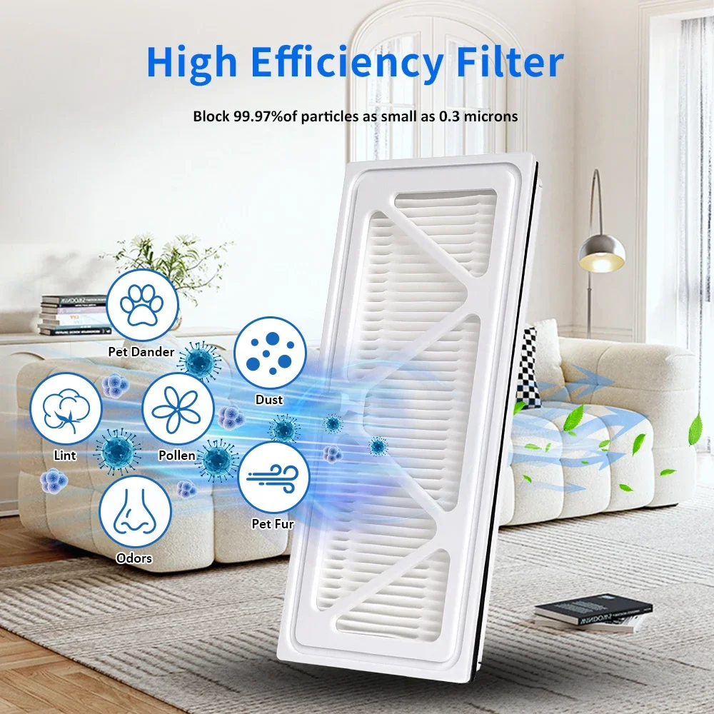 HEPA Filter For DJI For ROMO P S A Vacuum Robotic Reusable Filter Efficient Sweeper Attachment Washable Filter Replacement Parts