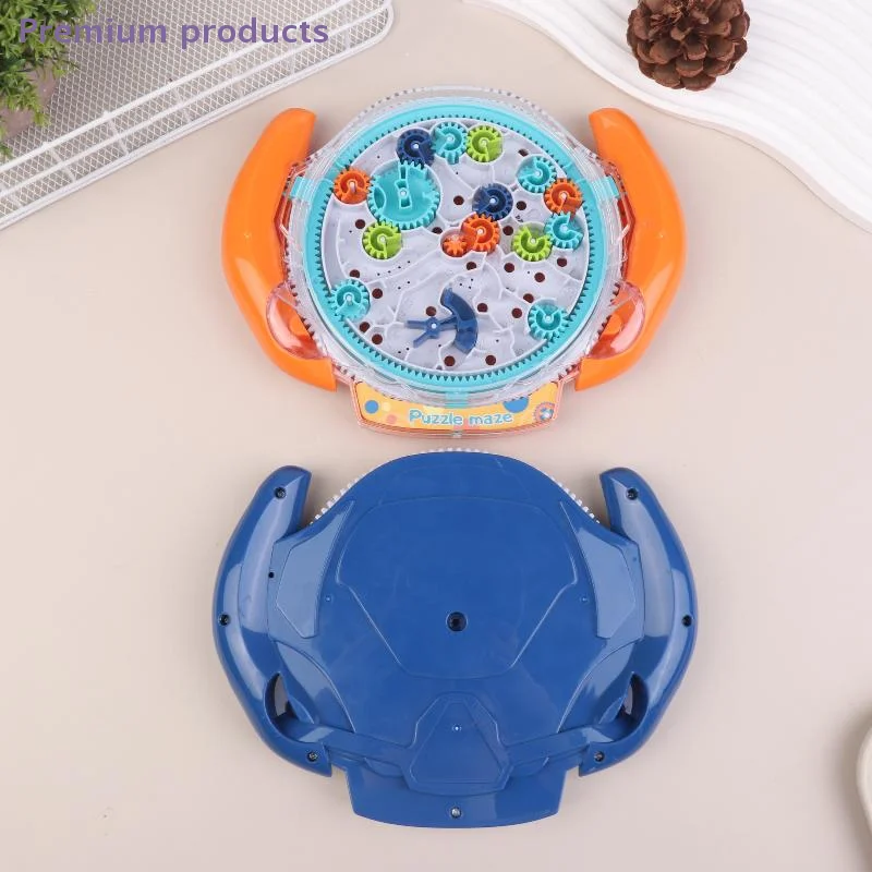 Labirynt z kulkami 3D, zabawka edukacyjna Montessori, plansza labiryntowa z przekładniami, kulka do nawlekania, zabawka antystresowa dla dzieci, prezent urodzinowy