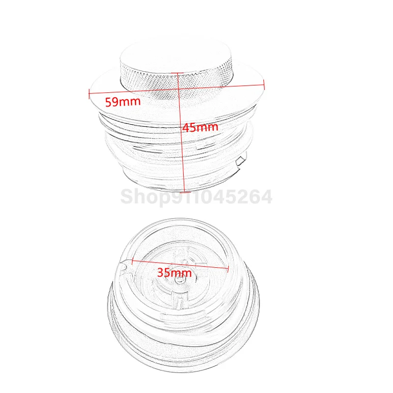 Motorcycle Tank Cap Gas Right-hand Thread Fuel Oil Pop Up Motocross For Harley Sportster XL883 XL1200 Dyna FXD Softial Fat Boy