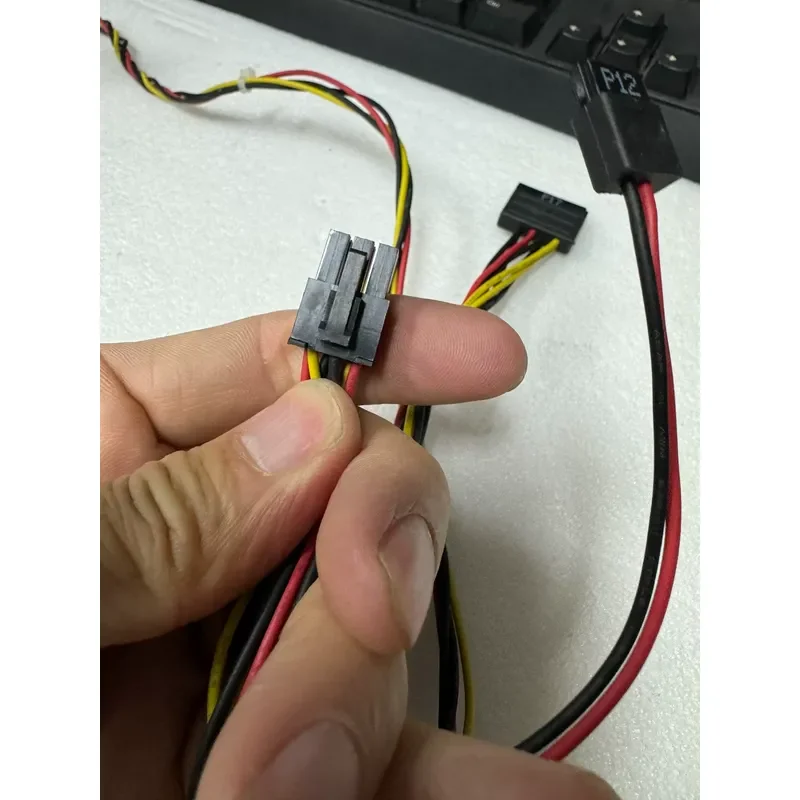 for HP G5 G6 G8 G9 6 Pin to SATA Hard Drive Power Cable Adapter