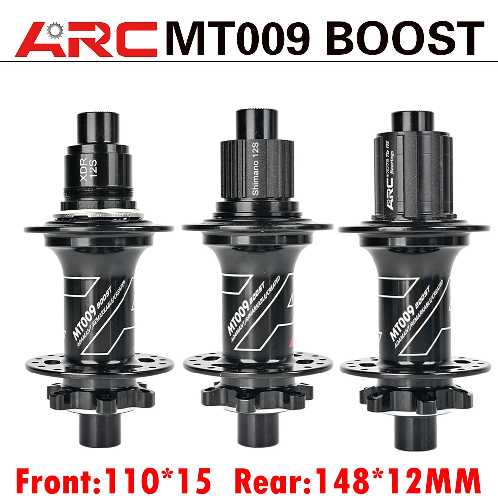 ARC MT009 BOOST-Naben, 110 x 15 148 x 12 mm, 6 Sperrklinken, 114 Klicks, 28H/32H, CNC-Aluminium-MTB-Naben mit Freilaufkörper für 12 Sekunden – Detail 10