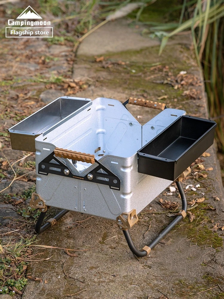 CAMPINGMOON BKCK-11 チタンメッキ食器収納 - Camping Cooking Box のレビューと価格