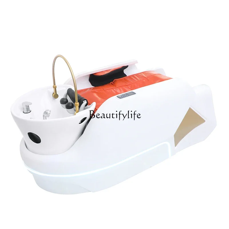 

Multi-Function Electric Intelligent Massage Shampoo Bed Lying Flat Hair Salon Automatic Head Therapy Massage Couch