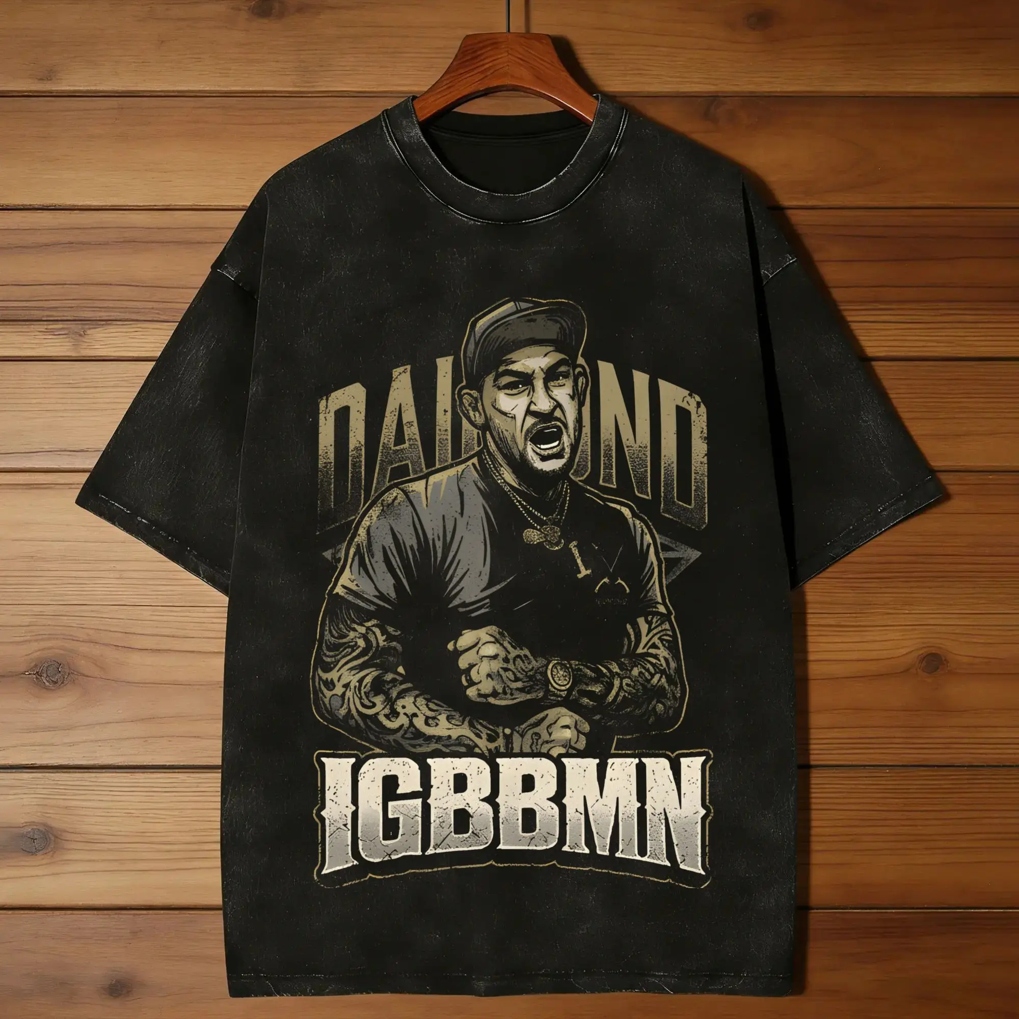 Dustin Poirier IGBBMN T Shirt Summer  Streetwear T Shirts Casual Hip Hop Tshirt For Men Short-Sleeve Print Top Tees