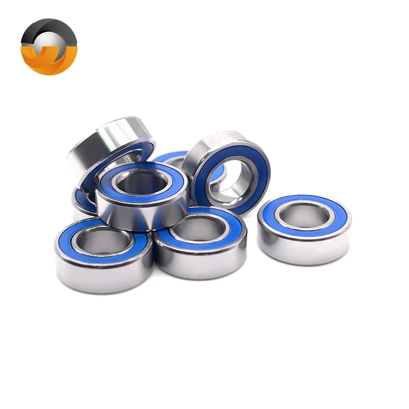 10pcs MR126RS Bearing 6x12x4mm ABEC-7 Hobby Electric RC Car Truck MR126 RS 2RS Ball Bearings MR126-2RS Blue Sealed
