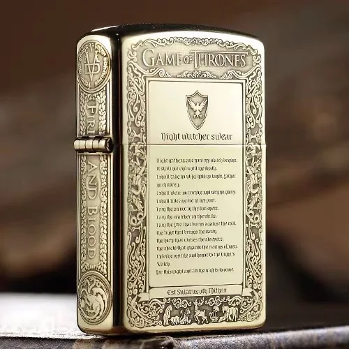 

ZORRO Zorro lighter kerosene machine five-sided deep carving vintage windproof original bronze engraving Ice and fire ZT9-045
