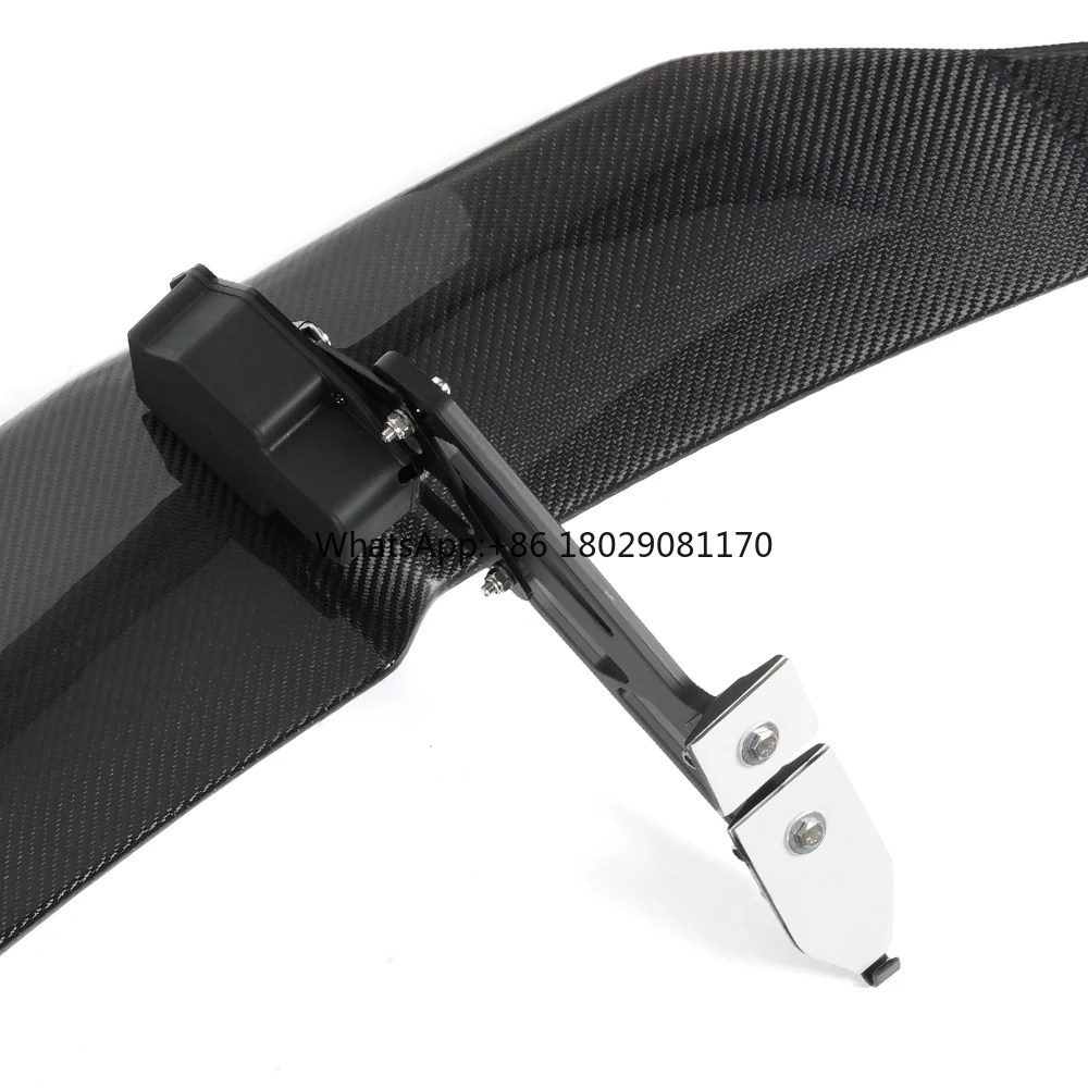 Electric Automatic Rear Spoiler Real Carbon Fiber Lift Tail Spoiler Universal Electric Auto Spoilers