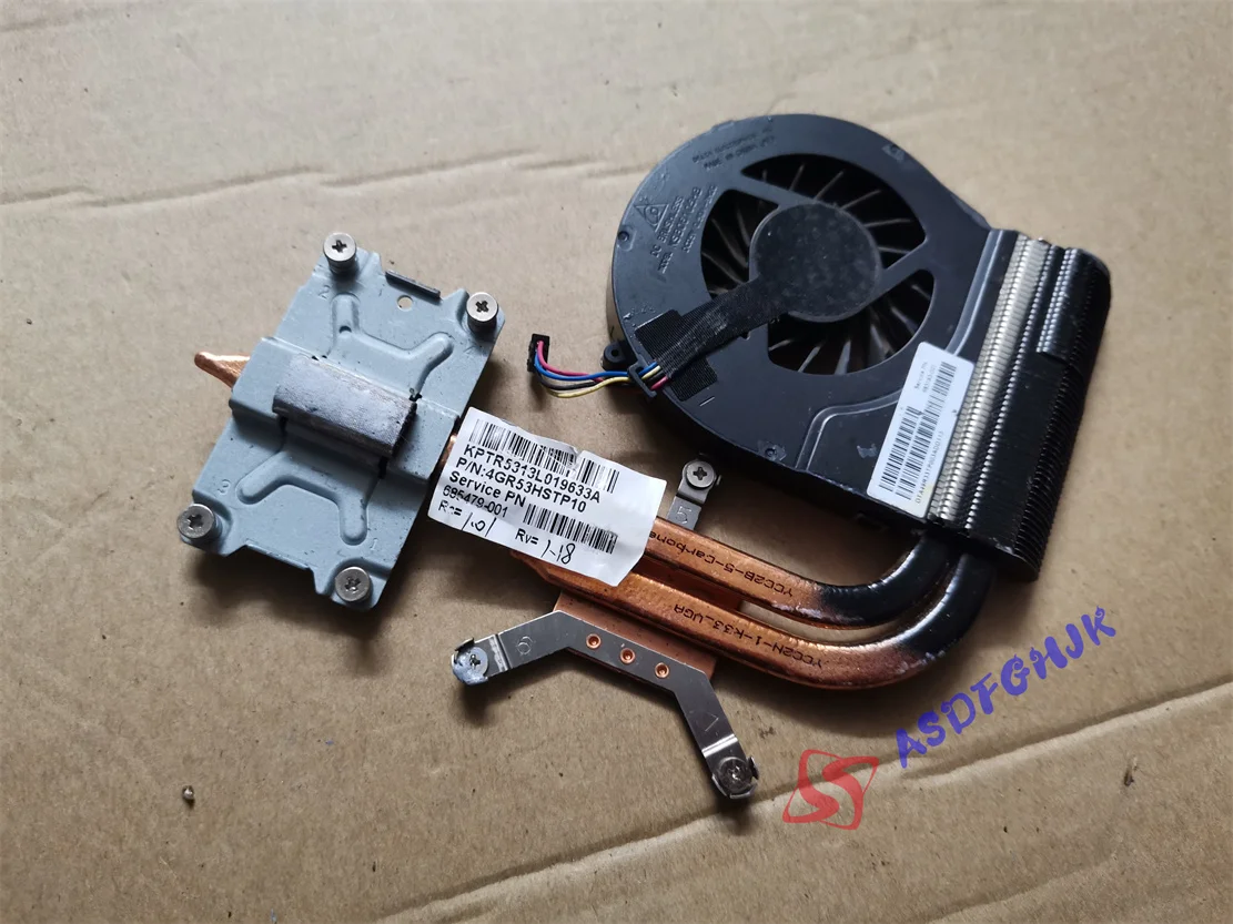 685479-001 สำหรับชุดระบายความร้อนซีพียู HP สำหรับโน้ตบุ๊ก HP Pavilion G6/G7 ซีรีส์ ผ่านการทดสอบอย่างสมบูรณ์
