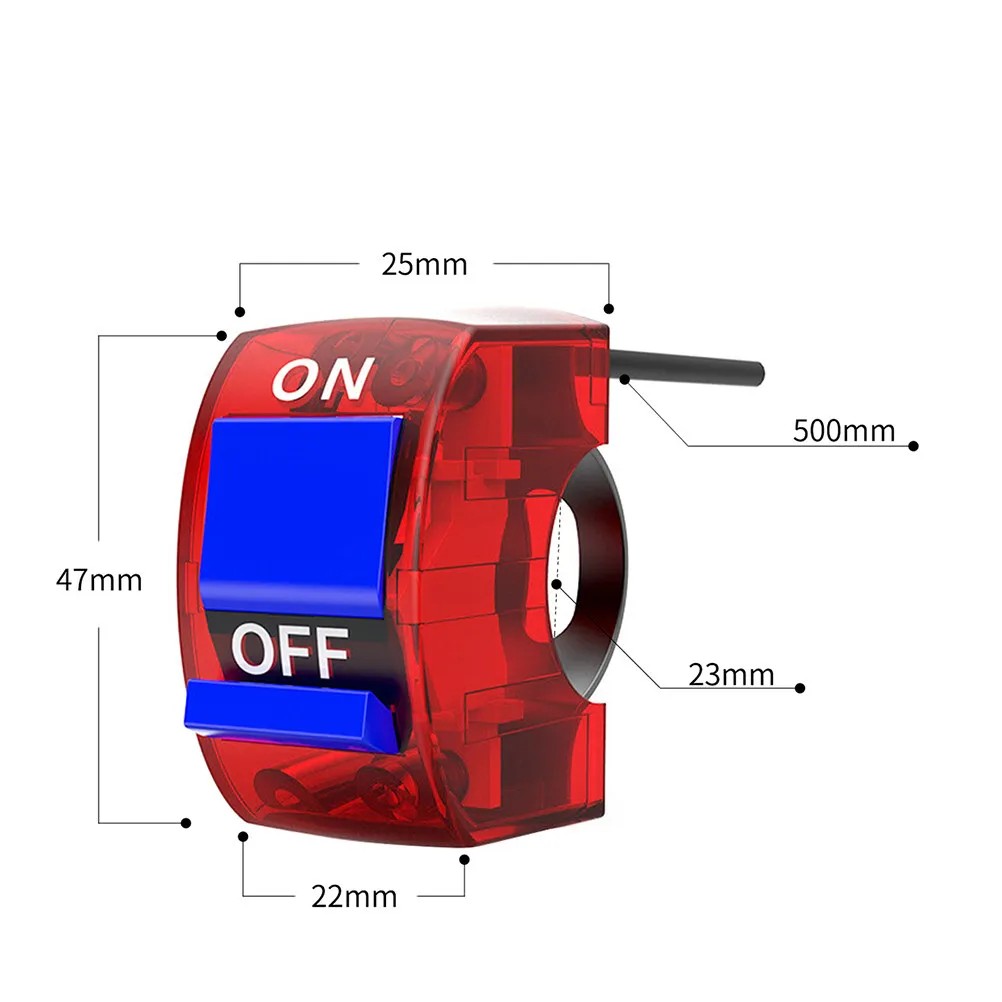 3Pcs Motorcycle Headlight Outage Switch ABS Motorbike Handlebar Metal Fixed Support Turn Signal Horn Button Replacement