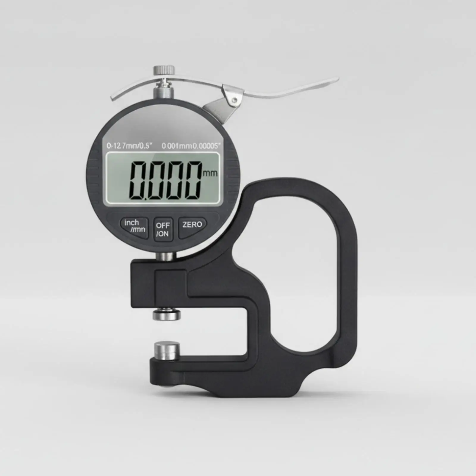 Digital Thickness Measuring Tool with Aluminum Frame for Paper Film and Leather Thickness Checks