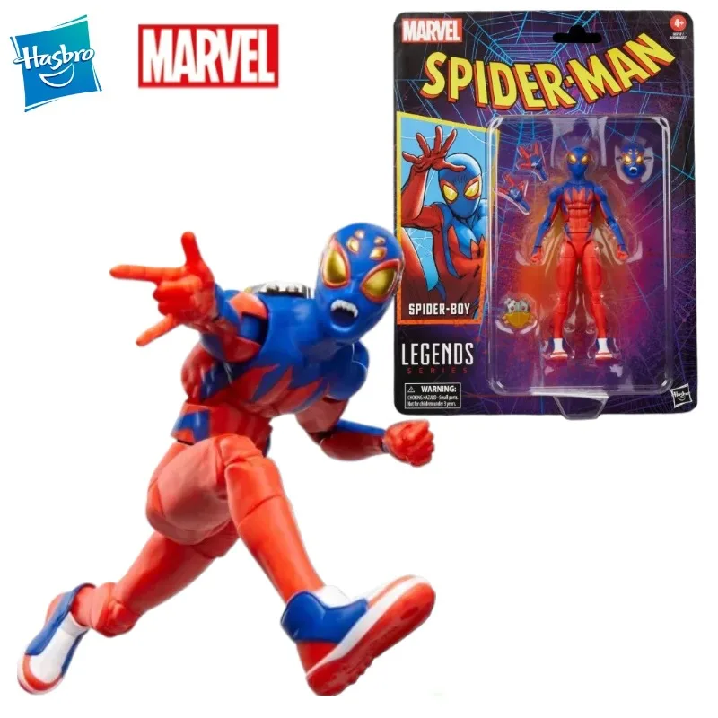 

New Original Hasbro Marvel Legends Series Spider-Boy Action Figure Collections Toys Gifts