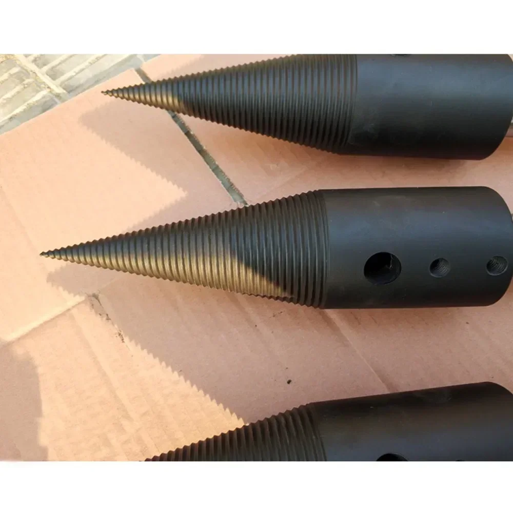 Hot salesLog Splitters Splitting cone bit Conical drill electric chopper split cone axe hammer splitting drill