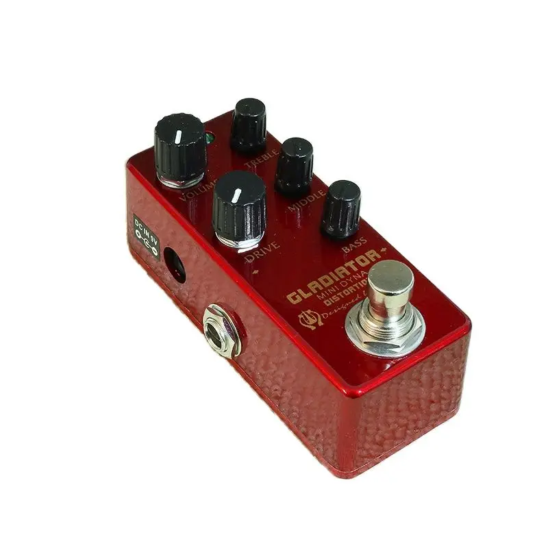 

LILT Classic Distortion Pedal Mini Guitar Effect True Bypass Metal Chassis Enclosure Exquisite Paint Handmade