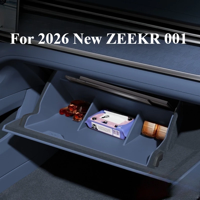 

Для нового ZEEKR 001 (2026 год) — органайзер для перчаточного ящика, органайзер для пассажирского сиденья, аксессуары для интерьера автомобиля