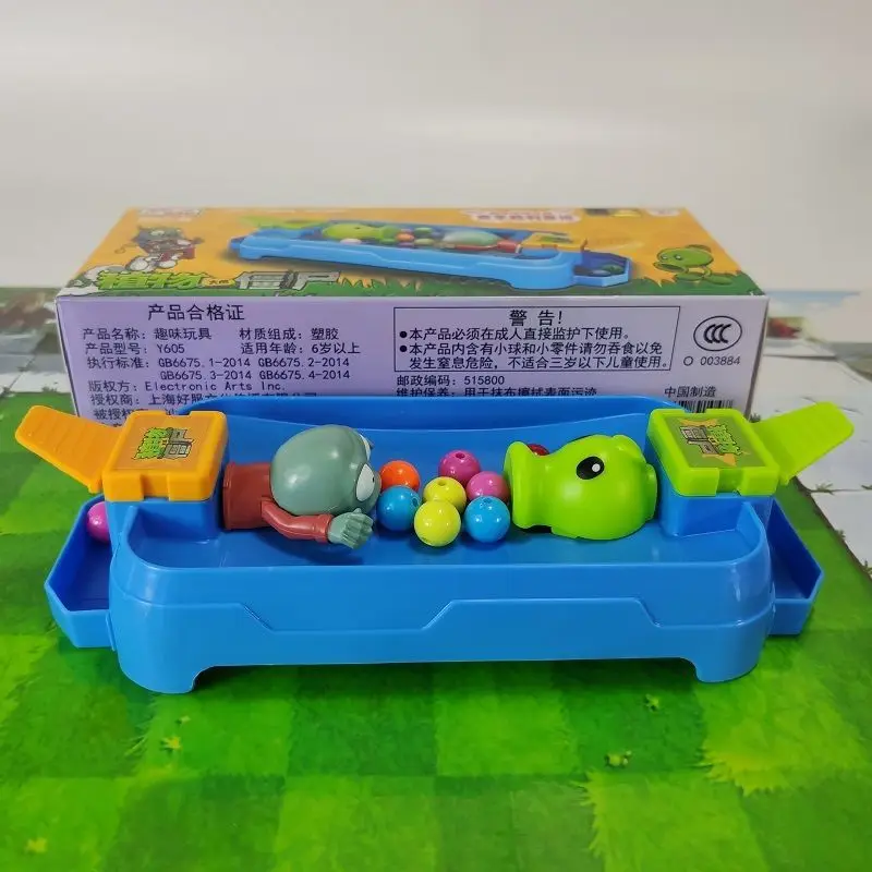 Genuine Plants Vs. Zombies 2 Children Greedy Peas Parent-child Battle Peas Desktop Boys and Girls Interactive Toy Gift