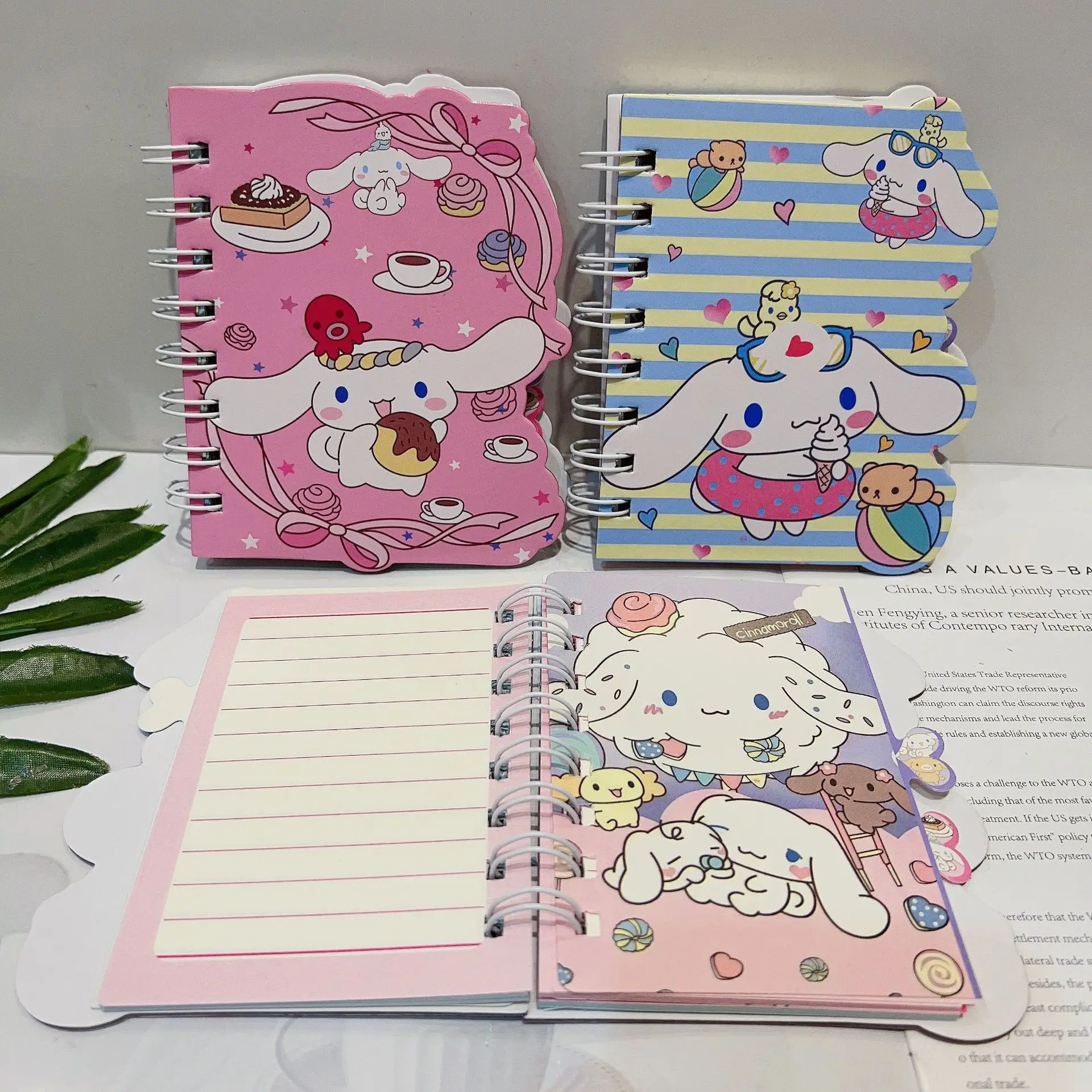 15-pz-sanrio-notebook-anime-cinnamoroll-blocco-note-portatile-conto-a-mano-diario-libro-blocco-note-agende-cancelleria-scolastica-all'ingrosso