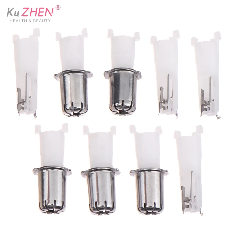 

New 5PCS/set 22mm Nose Trimmer Heads Nose Hair Cutter Replacement Head 3-in-1 Shaver Black&White For Nose Clean Accessories