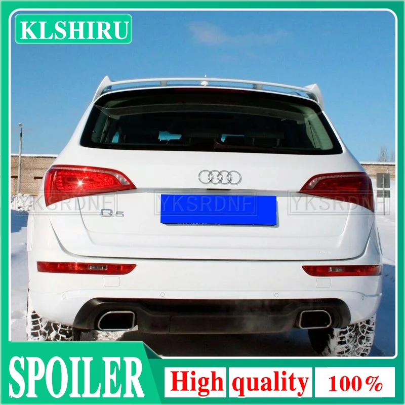 For Q5 ABT Style High Quality Carbon Fiber Materail Rear Trunk Spoiler Wing Audi Q5 Spoiler 2009 2010 2011 2012 2013-2017