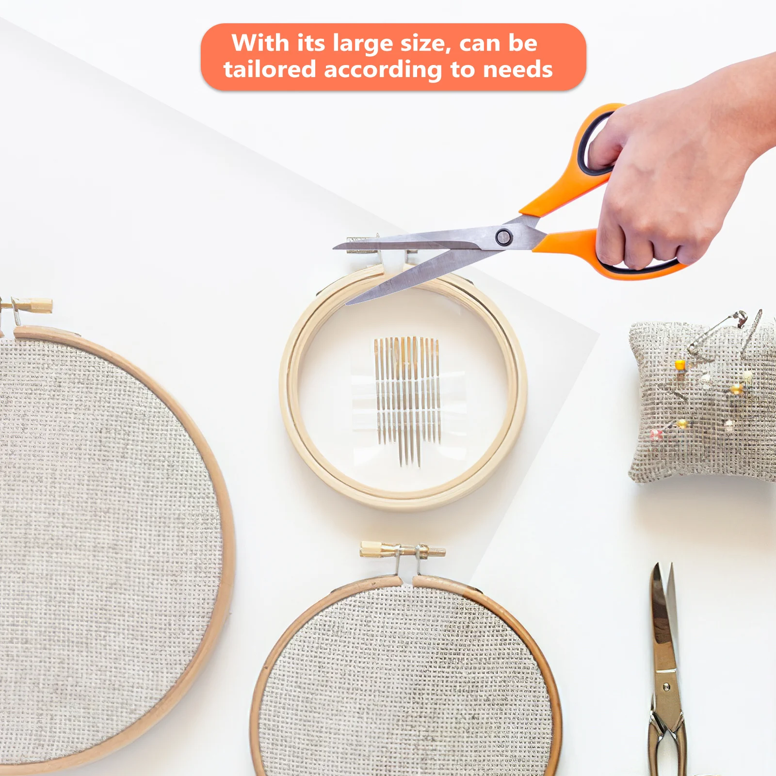 

20 Sheets Embroidery Transfer Paper Water Soluble Film Large Size for Sewing Fabric Dissolvable Embroidery Pattern Transfer