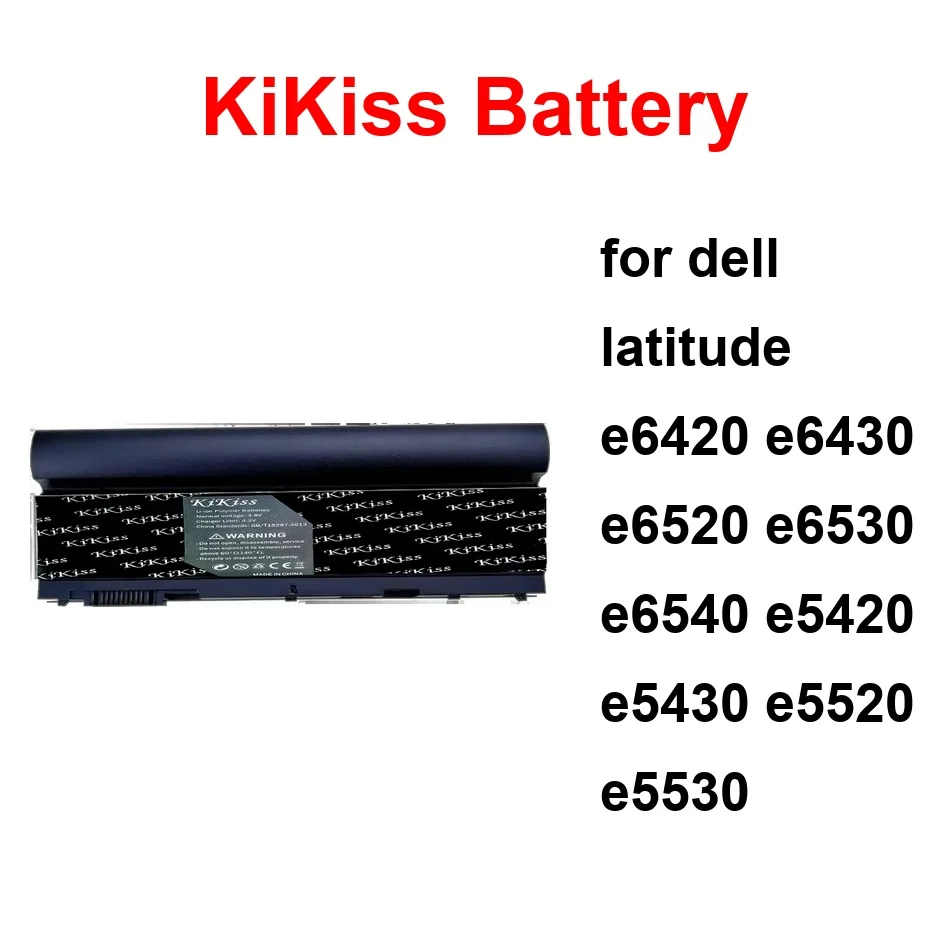 

5000-9200Mah M5Y0X 9 Cell 8858X T54FJ 6 Battery For Dell Latitude E6420 E6430 E6520 E6530 E6540 E5420 E5430 E5520 E5530