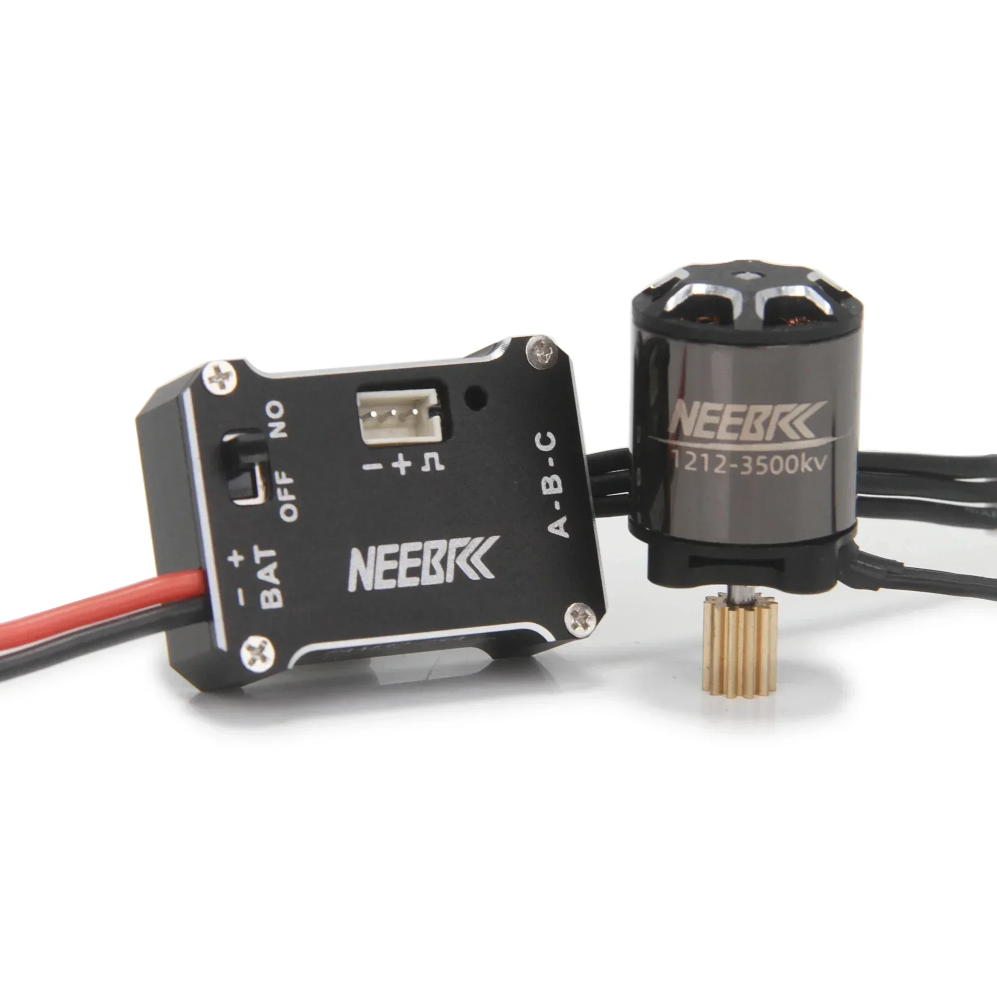 NEEBRC 1212 3500KV 브러시리스 모터 11T 기어 25A ESC 2S BEC 5V/1A 1/18/1/24 1/28 RC 클라이밍 드리프트 오프로드 미니 자동차 TRX4M