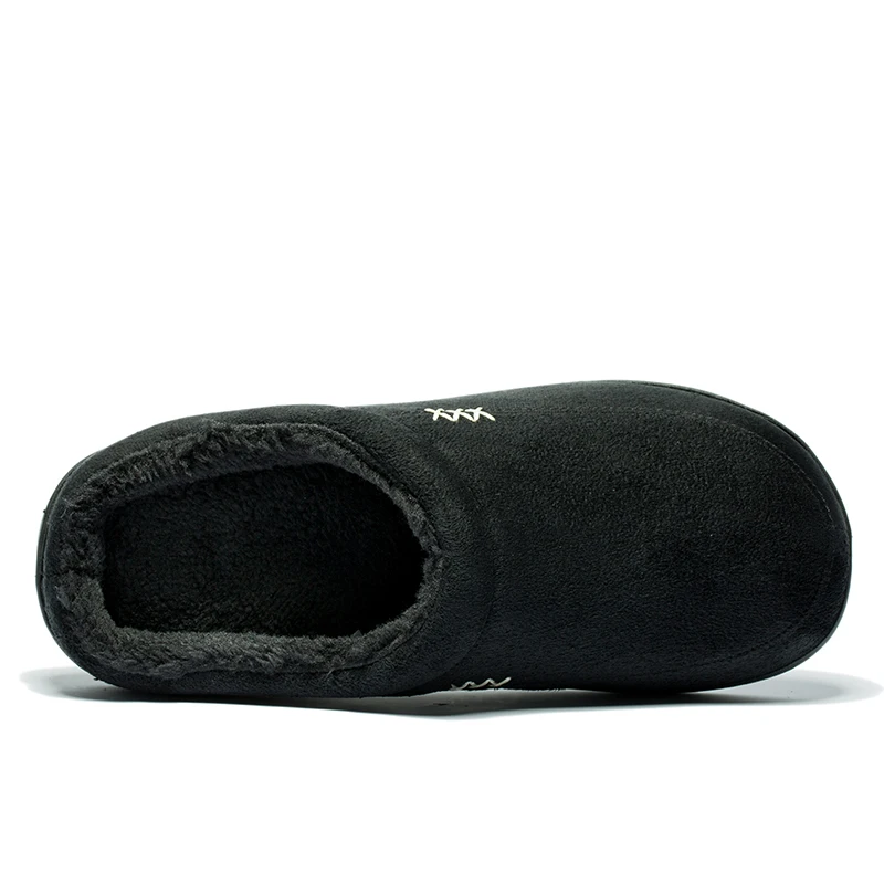 Brand Winter Men\'s Cotton Slippers Bedroom Thickening Sandals Shoes For Men Fashion Flat Casual Shoes Men Soft Soles Big Size 50