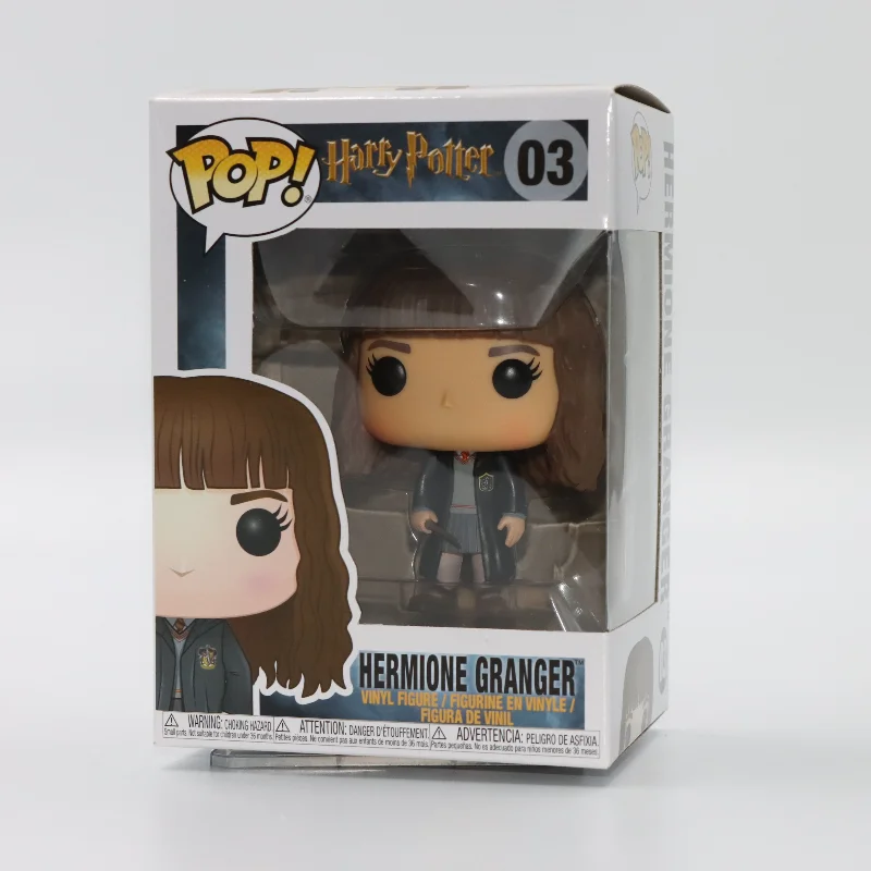 Funko Pop Original Harry Potter Series Action Figure Hermione Granger Statue Doll Collectible Model Desktop Decor Gift for Boys